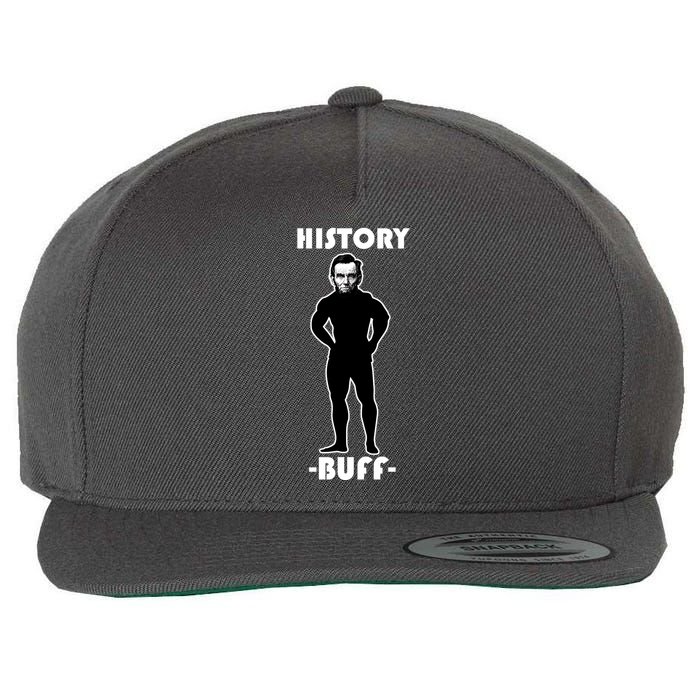 History Buff Abraham Lincoln Wool Snapback Cap