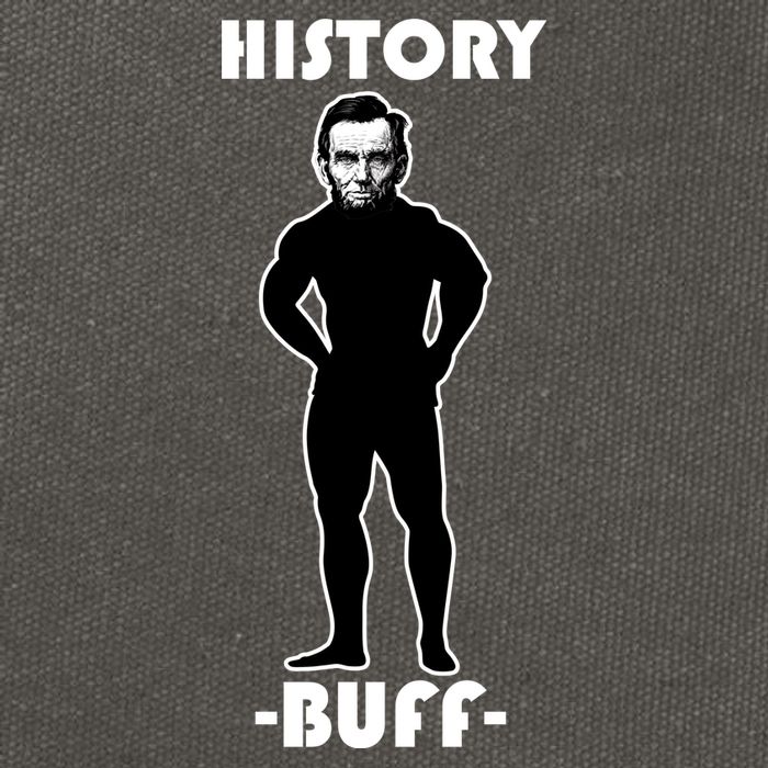 History Buff Abraham Lincoln Cotton Canvas Backpack