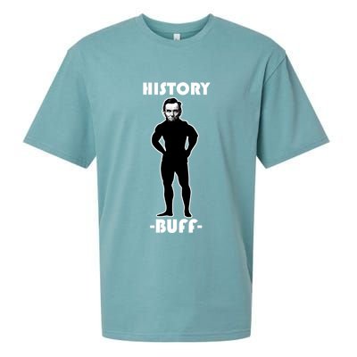 History Buff Abraham Lincoln Sueded Cloud Jersey T-Shirt