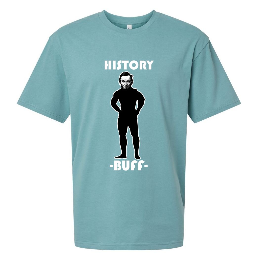 History Buff Abraham Lincoln Sueded Cloud Jersey T-Shirt