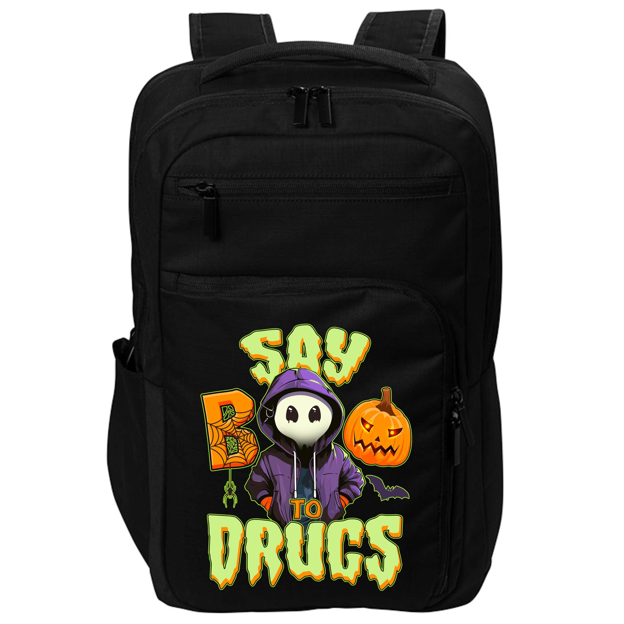 Halloween Say Boo To Drugs Impact Tech Backpack