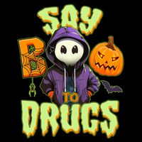 Halloween Say Boo To Drugs Impact Tech Backpack