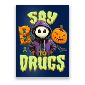 Halloween Say Boo To Drugs Poster