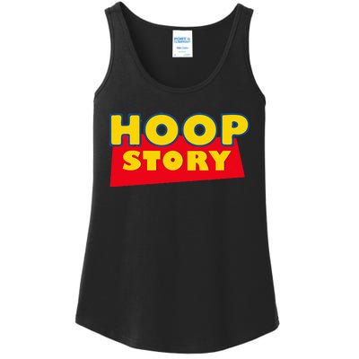 Hoop Story Basketball Fan Street Hoop Ladies Essential Tank