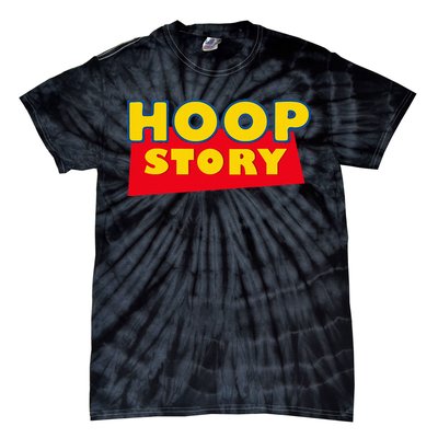 Hoop Story Basketball Fan Street Hoop Tie-Dye T-Shirt