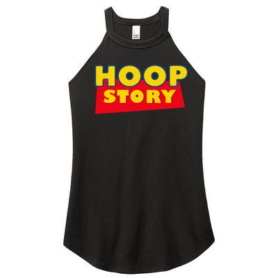 Hoop Story Basketball Fan Street Hoop Women's Perfect Tri Rocker Tank