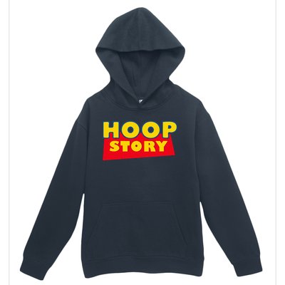 Hoop Story Basketball Fan Street Hoop Urban Pullover Hoodie