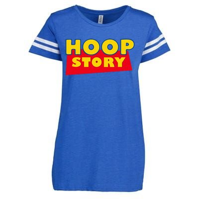 Hoop Story Basketball Fan Street Hoop Enza Ladies Jersey Football T-Shirt