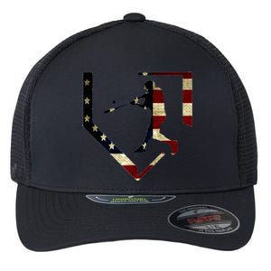 High School Baseball Season College Ball Player Flexfit Unipanel Trucker Cap