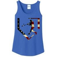 High School Baseball Season College Ball Player Ladies Essential Tank