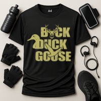 Hunting Season Buck Duck Goose Big Game Duck Performance Shirt