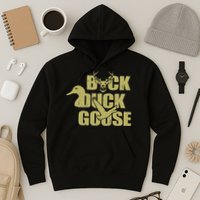 Hunting Season Buck Duck Goose Big Game Duck Hoodie