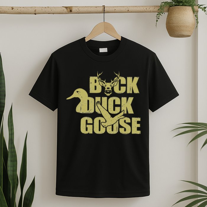 Hunting Season Buck Duck Goose Big Game Duck T-Shirt