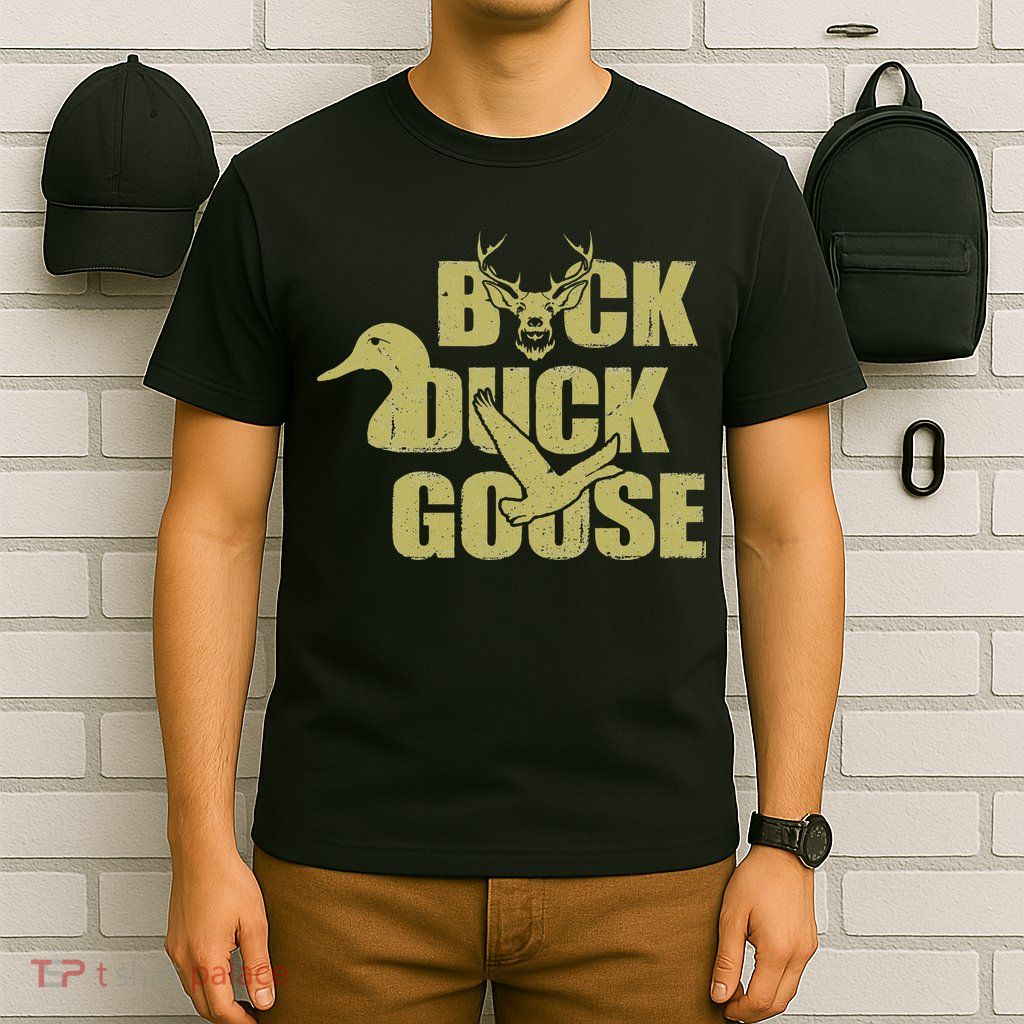 Hunting Season Buck Duck Goose Big Game Duck T-Shirt