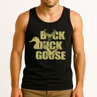 Hunting Season Buck Duck Goose Big Game Duck Tank Top
