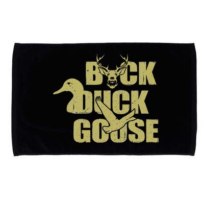 Hunting Season Buck Duck Goose Big Game Duck Microfiber Hand Towel