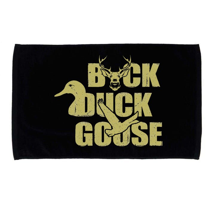 Hunting Season Buck Duck Goose Big Game Duck Microfiber Hand Towel