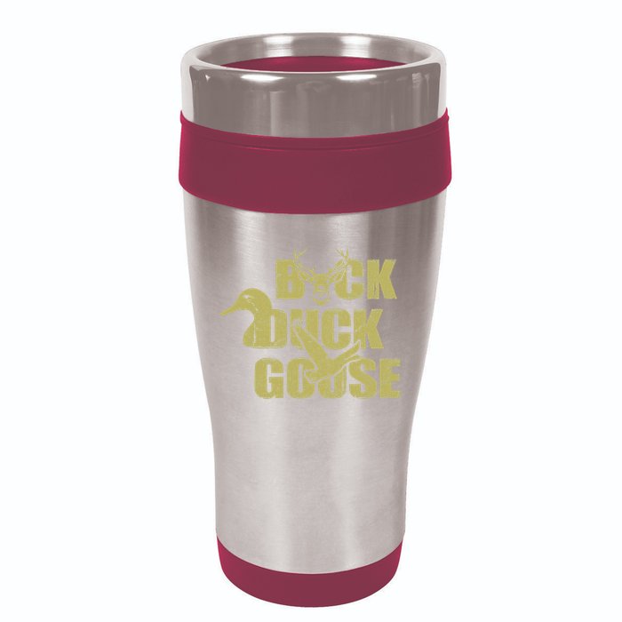 Hunting Season Buck Duck Goose Big Game Duck 16oz Travel Tumbler