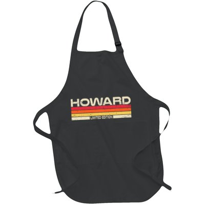 Howard Surname Birthday Family Reunion 80s 90s Sunset Apron