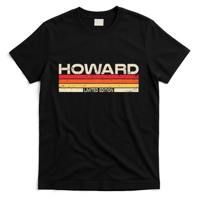 Howard Surname Birthday Family Reunion 80s 90s Sunset T-Shirt