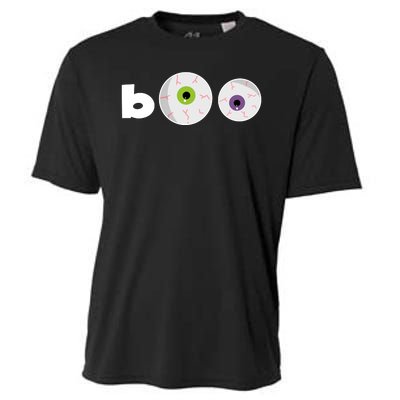 Halloween Scary Boo Eyes Cooling Performance Crew T-Shirt