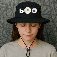 Halloween Scary Boo Eyes Bucket Hat