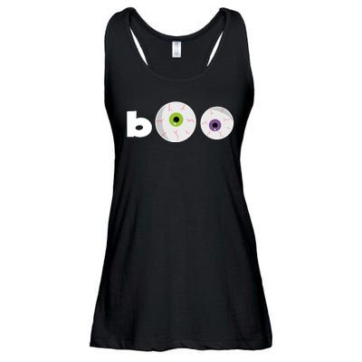 Halloween Scary Boo Eyes Ladies Essential Flowy Tank