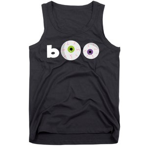 Halloween Scary Boo Eyes Tank Top