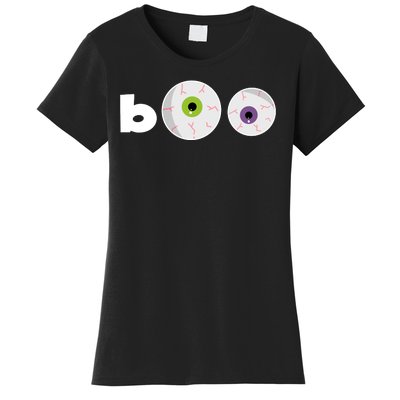 Halloween Scary Boo Eyes Women's T-Shirt