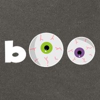 Halloween Scary Boo Eyes Cotton Canvas Backpack