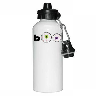 Halloween Scary Boo Eyes Aluminum Water Bottle 