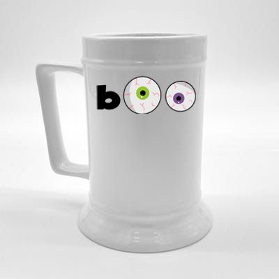 Halloween Scary Boo Eyes Beer Stein