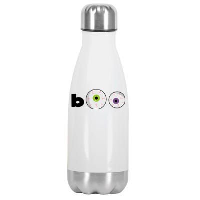 Halloween Scary Boo Eyes Stainless Steel Insulated Water Bottle