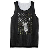 Hunting Season Buck Deer Hunting American Camouflage USA Flag Mesh Reversible Basketball Jersey Tank