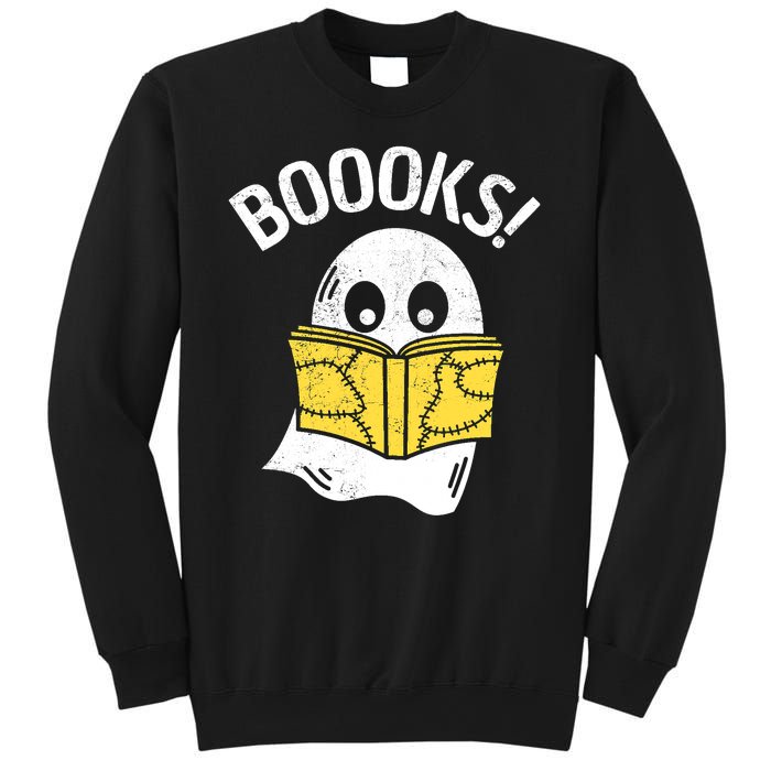 Halloween Saying Boooks Bookworm Ghost Librarian Sweatshirt