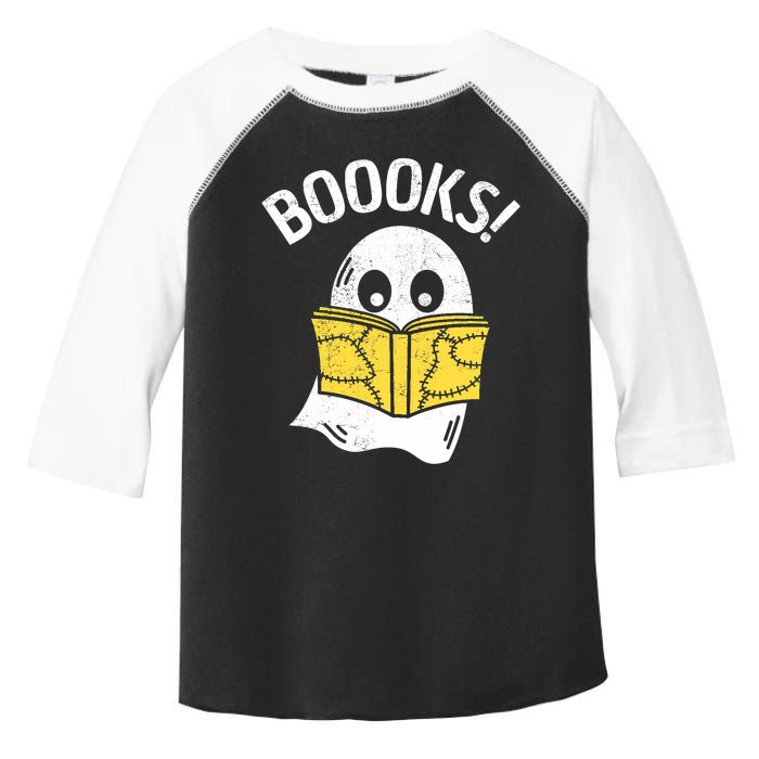 Halloween Saying Boooks Bookworm Ghost Librarian Toddler Fine Jersey T-Shirt