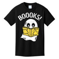 Halloween Saying Boooks Bookworm Ghost Librarian Kids T-Shirt