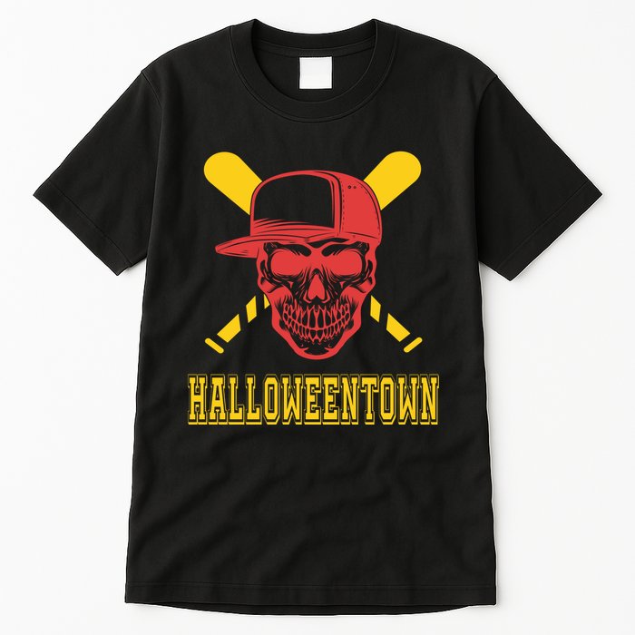 Halloweentown Skeleton Baseball Tall T-Shirt