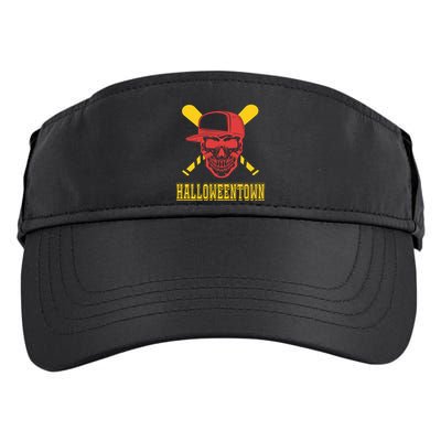Halloweentown Skeleton Baseball Adult Drive Performance Visor