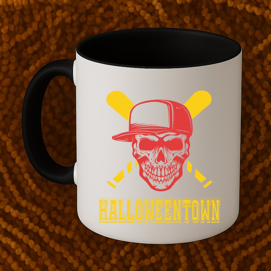 Halloweentown Skeleton Baseball Mug