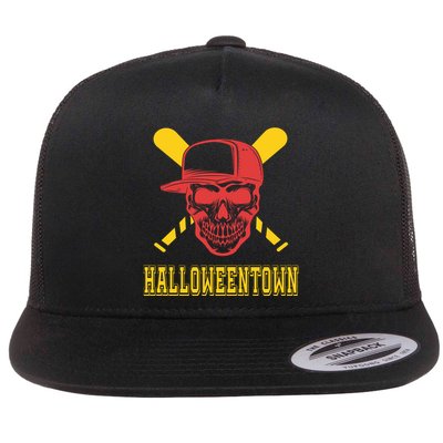 Halloweentown Skeleton Baseball Flatbill Hat