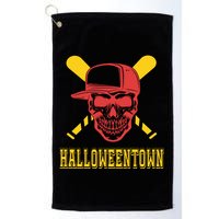 Halloweentown Skeleton Baseball Golf Towel