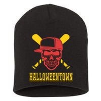Halloweentown Skeleton Baseball Short Acrylic Beanie