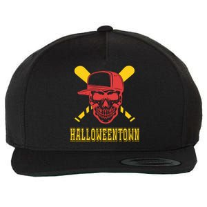 Halloweentown Skeleton Baseball Wool Snapback Cap