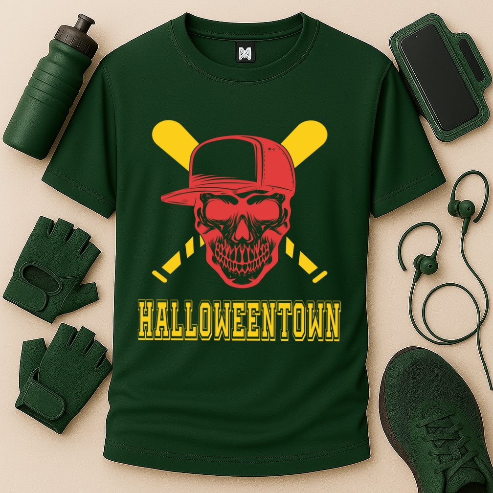 Halloweentown Skeleton Baseball Performance Shirt