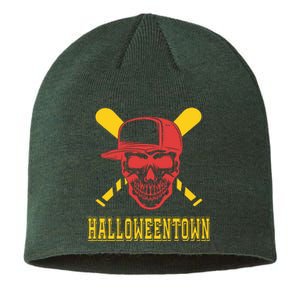 Halloweentown Skeleton Baseball Sustainable Beanie