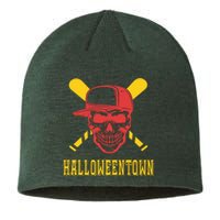 Halloweentown Skeleton Baseball Sustainable Beanie