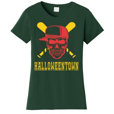 Halloweentown Skeleton Baseball Women's T-Shirt