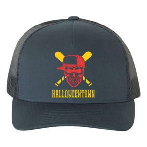 Halloweentown Skeleton Baseball Yupoong Adult 5-Panel Trucker Hat