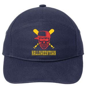 Halloweentown Skeleton Baseball 7-Panel Snapback Hat